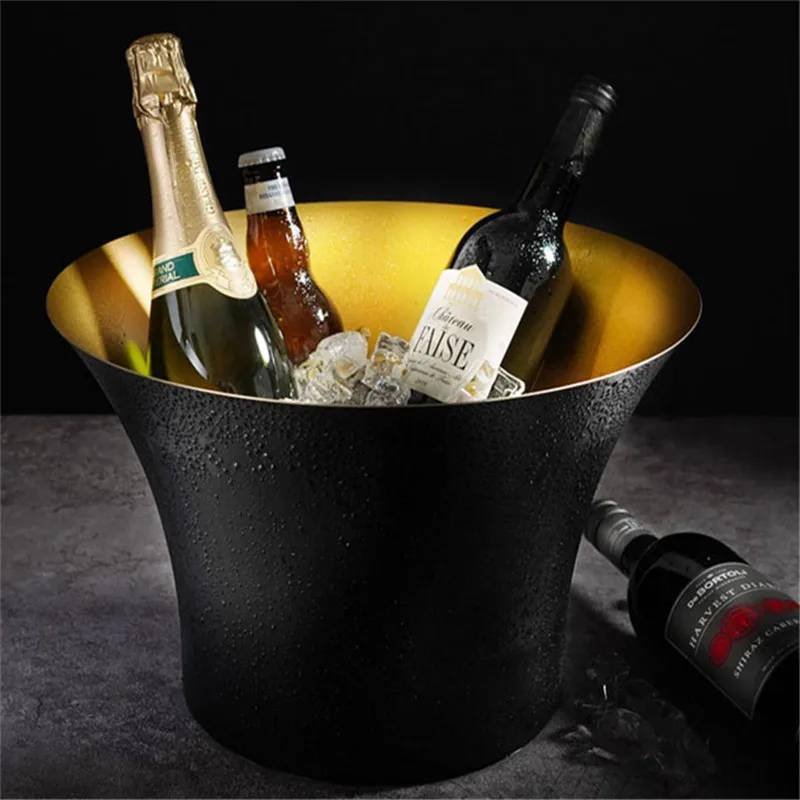 Ice Bucket Silver - 대형 샴페인 바 버킷 맥주 버킷