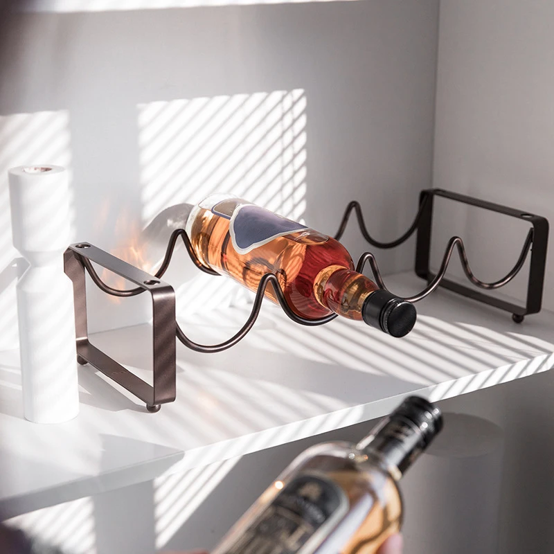 Wine Bottle Size - 북유럽 스타일의 창의적인 레드 와인 거꾸로
