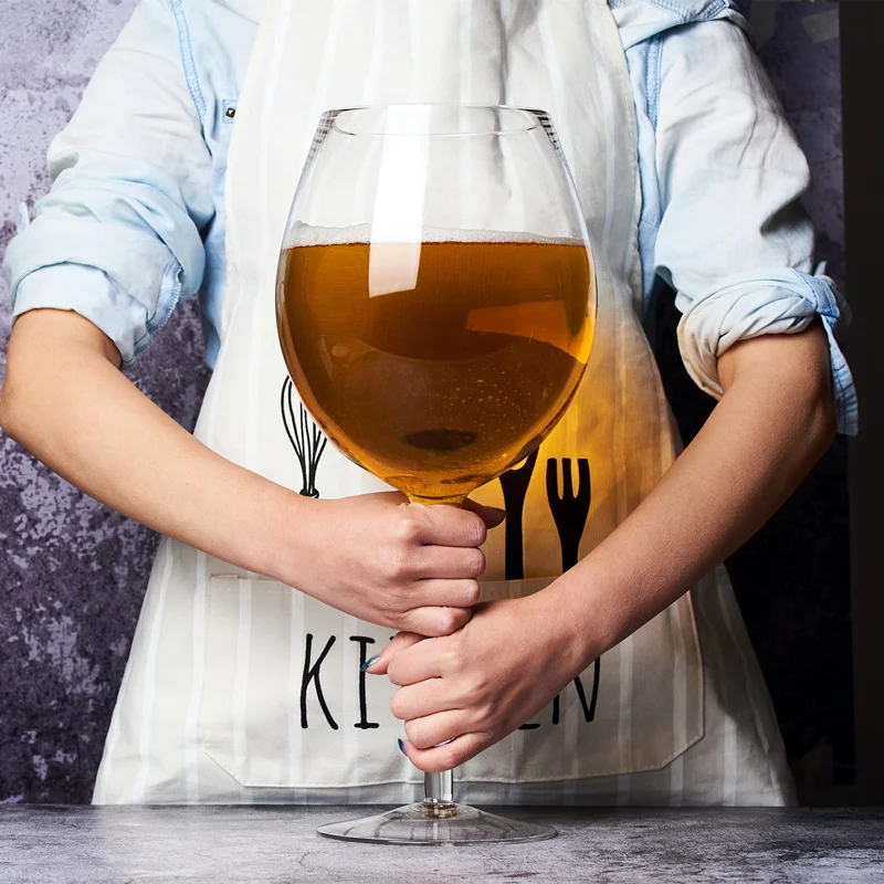 Wine Beer The Whiskey - 특대형 3000ML 106온스 대형 와인잔 및