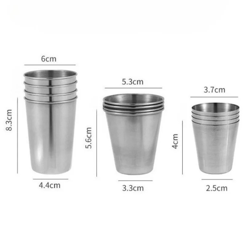 4 개/대 케이스와 야외 스테인레스 스틸 워터 컵 하이 - Beer Flight Set 리뷰 및 가격