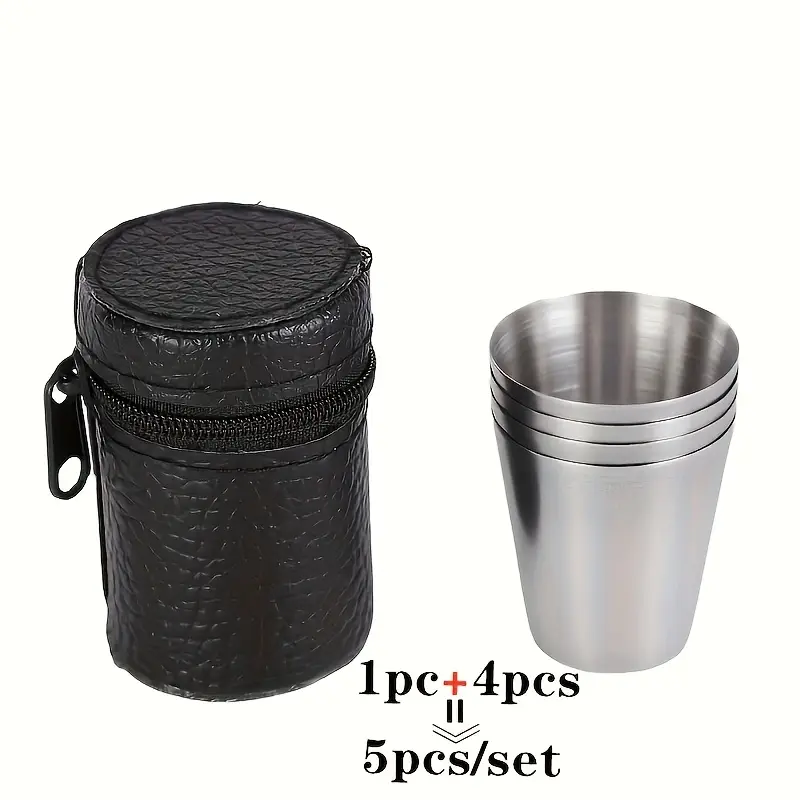 스테인레스 스틸 4피스 30/70ml 소형 와인잔, 미 - Beer Flight Set 리뷰 및 가격