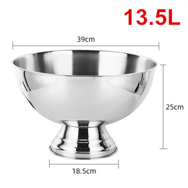 대형 샴페인 바 버킷 맥주 버킷 대야 304 스테인리스 - Ice Bucket Silver 리뷰 및 가격