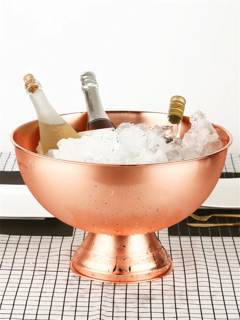 대형 샴페인 바 버킷 맥주 버킷 대야 304 스테인리스 - Ice Bucket Silver 리뷰 및 가격