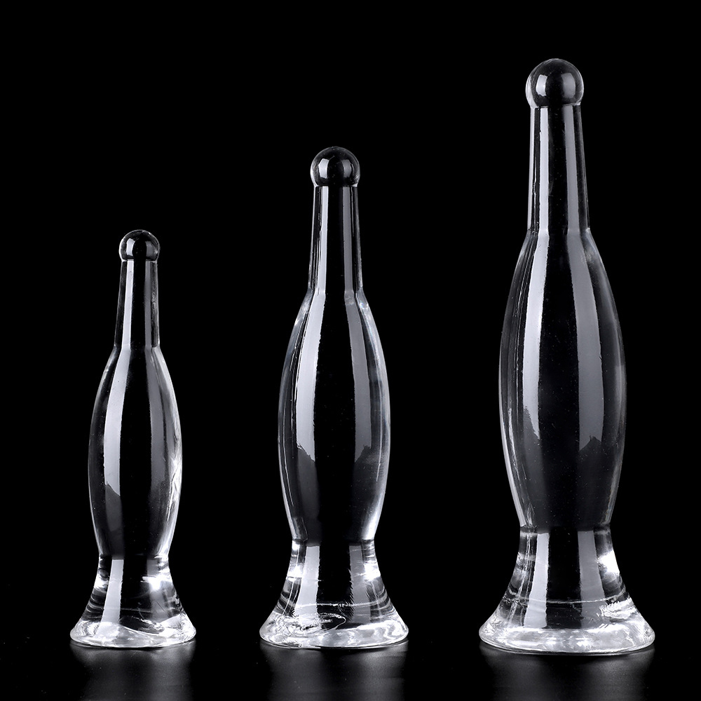크리스탈 와인 병 모양의 부드러운 TPE 재질의 항문  - Wine Bottle Size 리뷰 및 가격