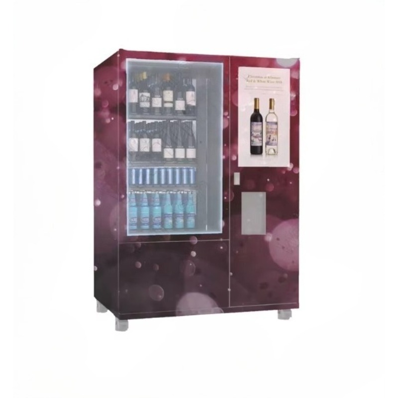 맞춤형 스마트 연령 확인 리프트 시스템 냉장고 자판기  - Wine To Beer Alcohol 리뷰 및 가격
