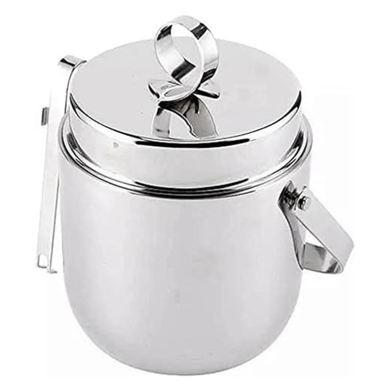 스테인리스 스틸 이중벽 디자인의 ABRE 아이스 버킷  - Ice Bucket Silver 리뷰 및 가격