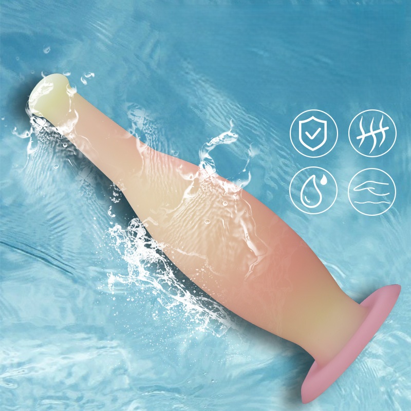 3가지 크기의 분홍색 와인병 모양 항문 확장기, 부드러 - Wine Bottle Size 리뷰 및 가격